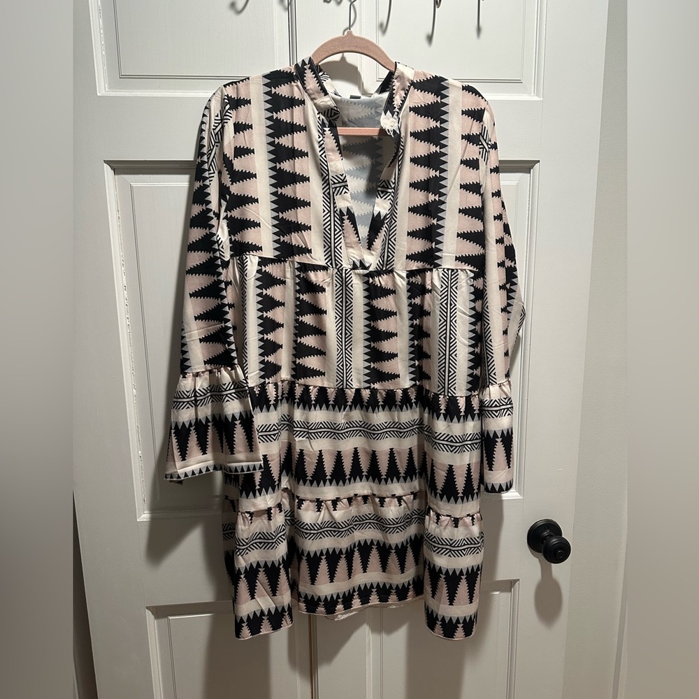 Pattered dress